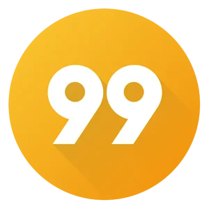 Logo do aplicativo 99