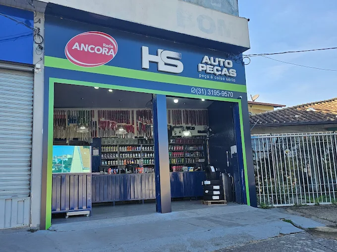 Fachada da unidade HS Auto Peças Céu Azul