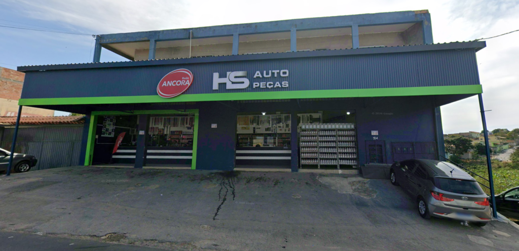 Fachada da unidade HS Auto Peças Veneza