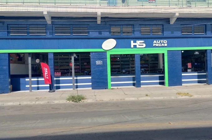 Fachada da unidade HS Auto Peças Petrolândia, em Betim
